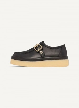 Black DKNY Autumn Shoes Loafers | USA-D1307