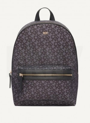 Black DKNY Casey Bags Backpacks | USA-D0860