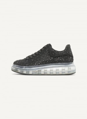 Black DKNY Kandas Lace up Shoes Sneakers | USA-D1241