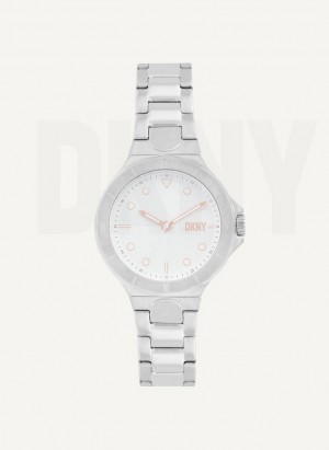 Grey DKNY Chambers Women's Watches | USA-D0273