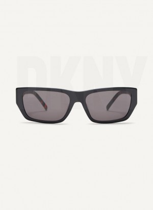 Grey DKNY City Native Cat Eye Women's Sunglasses | USA-D1390