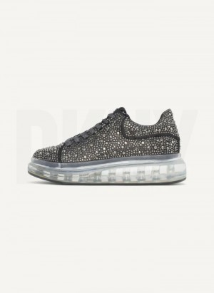 Grey DKNY Kandas Lace up Shoes Sneakers | USA-D0506