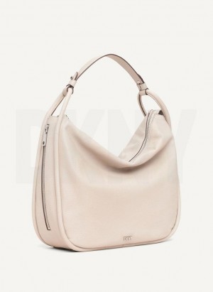 Grey DKNY Phoebe Hobo Bags Tote Bags | USA-D1164