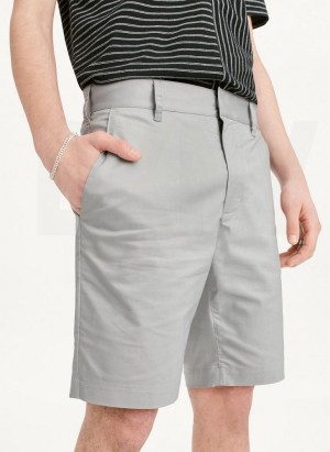 Grey DKNY Tech Men's Shorts | USA-D0807