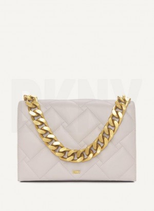 Grey DKNY Willow Chain Bags Crossbody Bags | USA-D1815