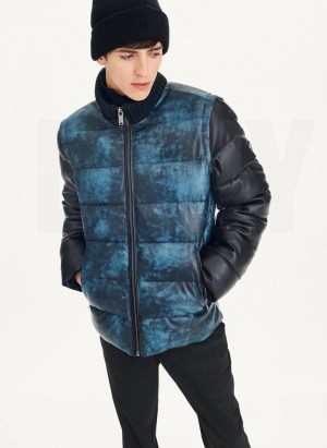 Multicolor DKNY Contrast Bomber Men's Jackets | USA-D0544