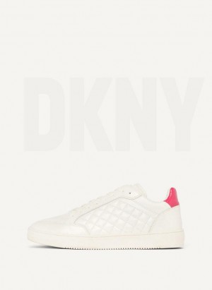 Pink DKNY Oriel Shoes Sneakers | USA-D1649