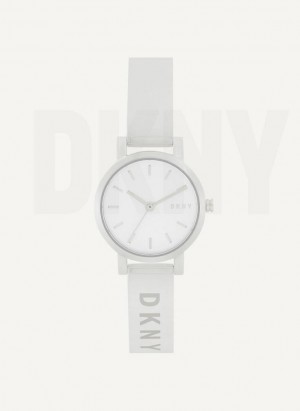 Silver DKNY Soho Women's Watches | USA-D1741