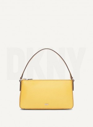 Yellow DKNY Irina Demi Bags Wallets | USA-D1578