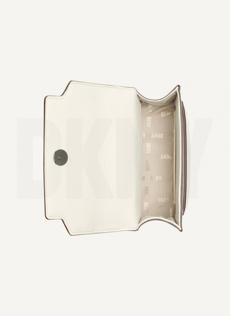 Beige DKNY Millie Bags Crossbody Bags | USA-D0431