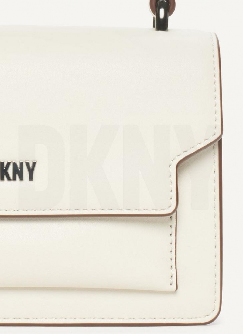 Beige DKNY Millie Bags Crossbody Bags | USA-D0431