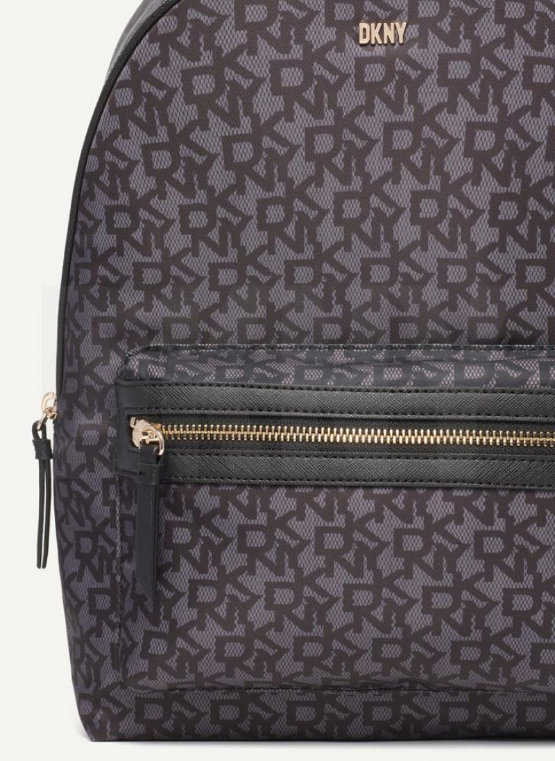 Black DKNY Casey Bags Backpacks | USA-D0860