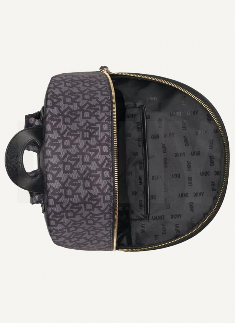 Black DKNY Casey Bags Backpacks | USA-D0860