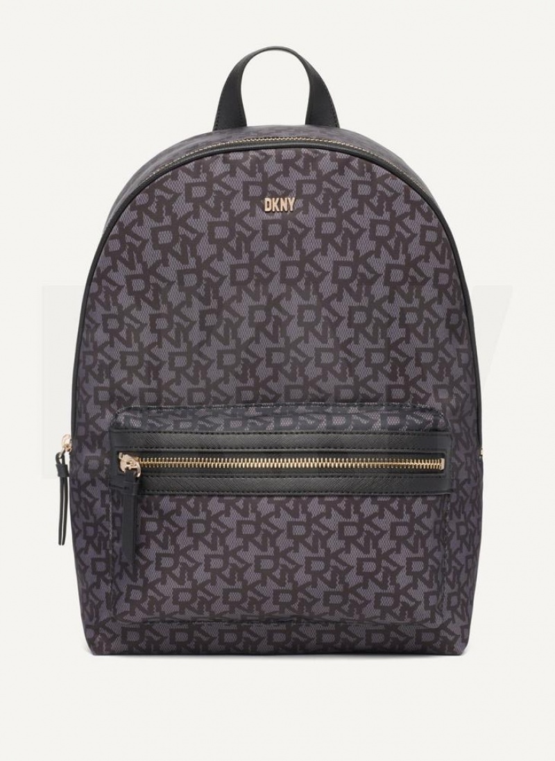 Black DKNY Casey Bags Backpacks | USA-D0860
