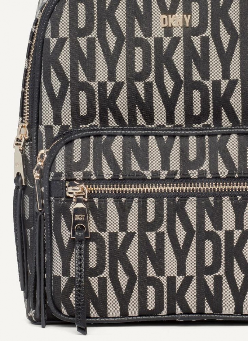 Black DKNY Maxine Bags Backpacks | USA-D1333