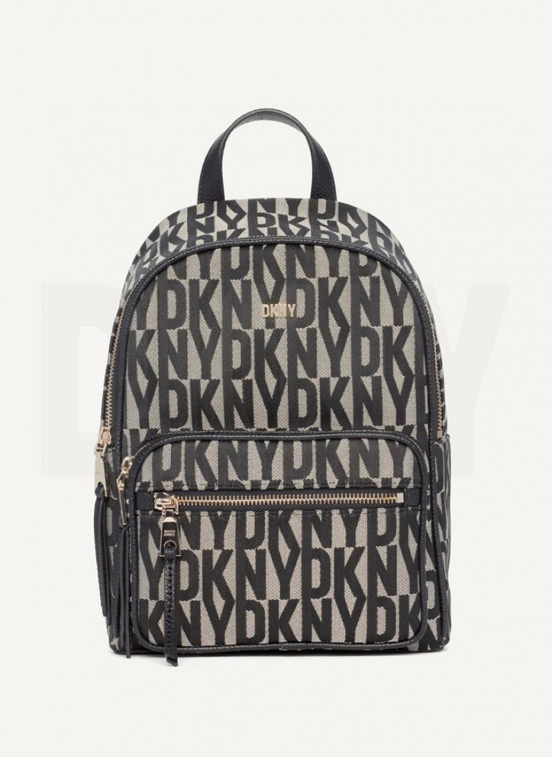 Black DKNY Maxine Bags Backpacks | USA-D1333