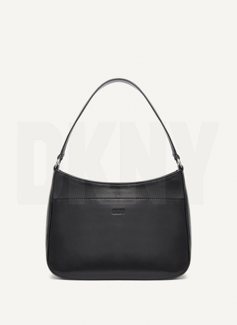 Black DKNY Medium Bags Shoulder Bags | USA-D1305