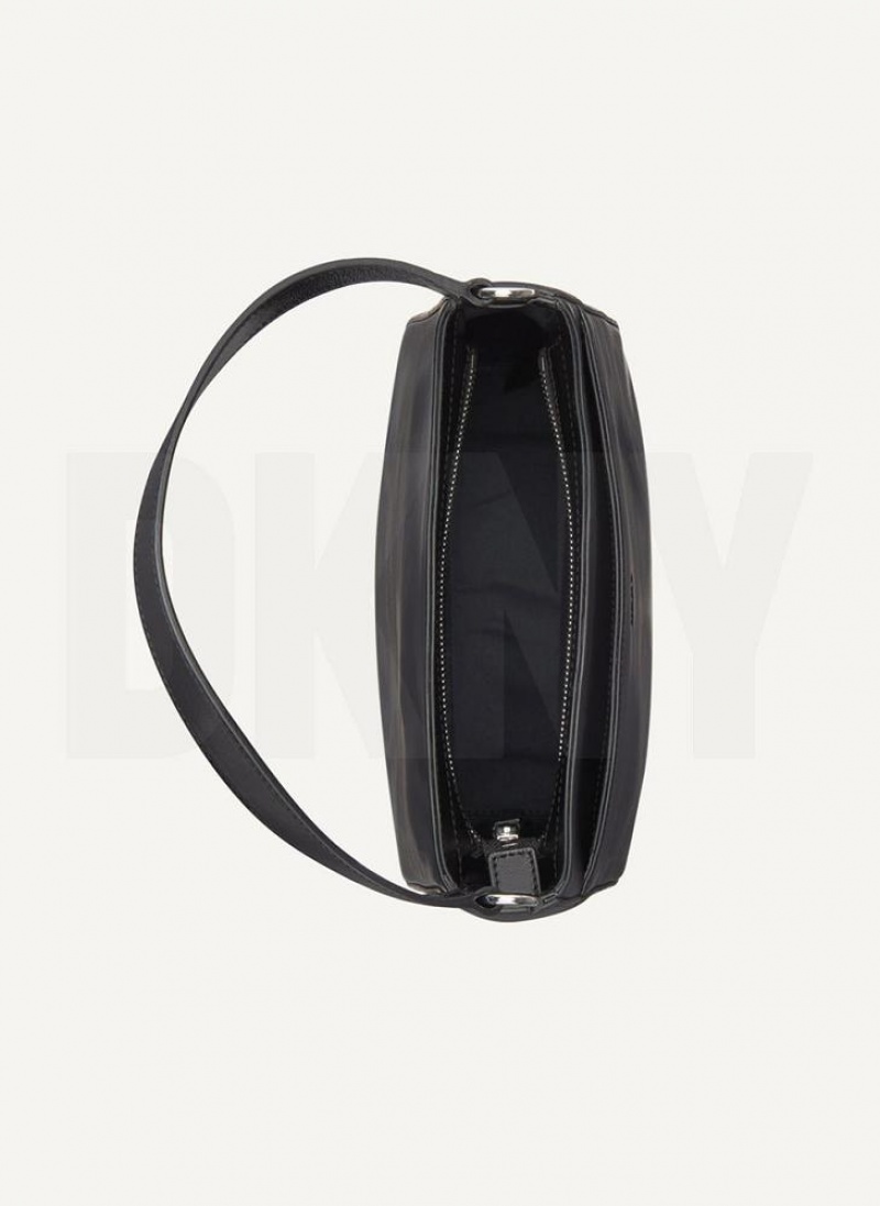 Black DKNY Medium Bags Shoulder Bags | USA-D1305