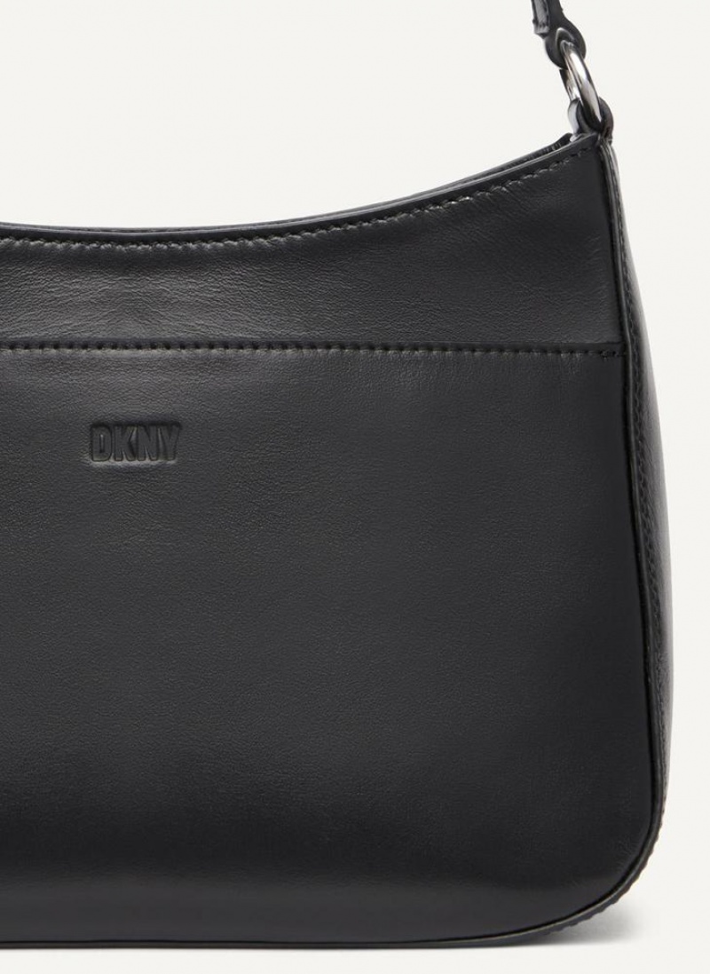 Black DKNY Medium Bags Shoulder Bags | USA-D1305