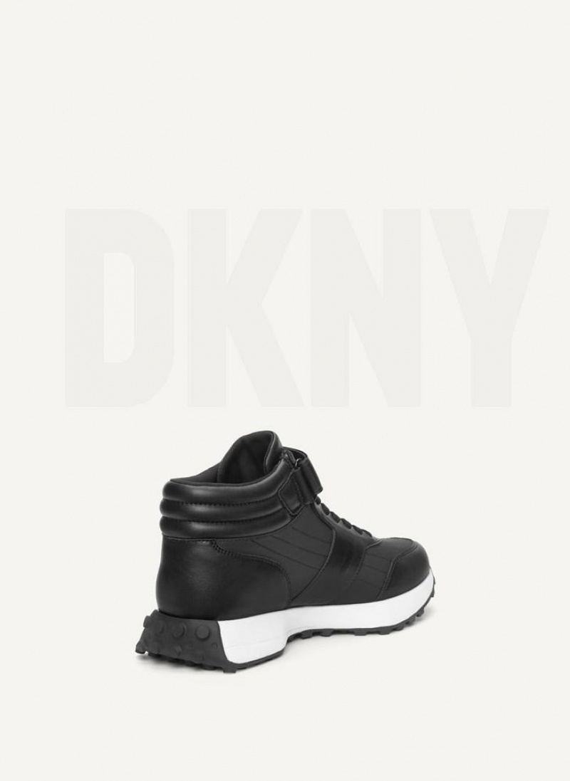 Black DKNY Noemi Shoes Sneakers | USA-D0228