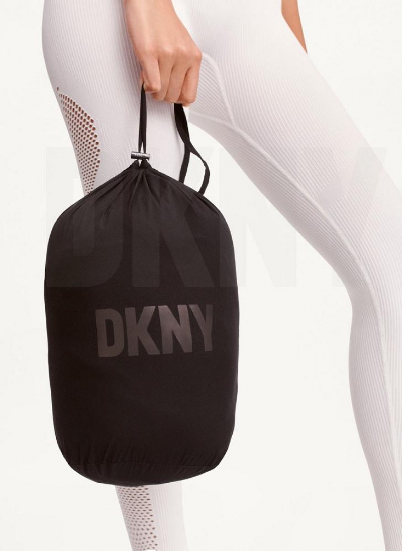 Black DKNY Packable Vestie Walker Women's Coats | USA-D1925