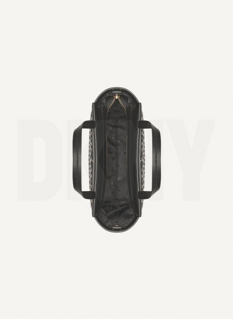 Black DKNY Pax North-South Bags Tote Bags | USA-D0515