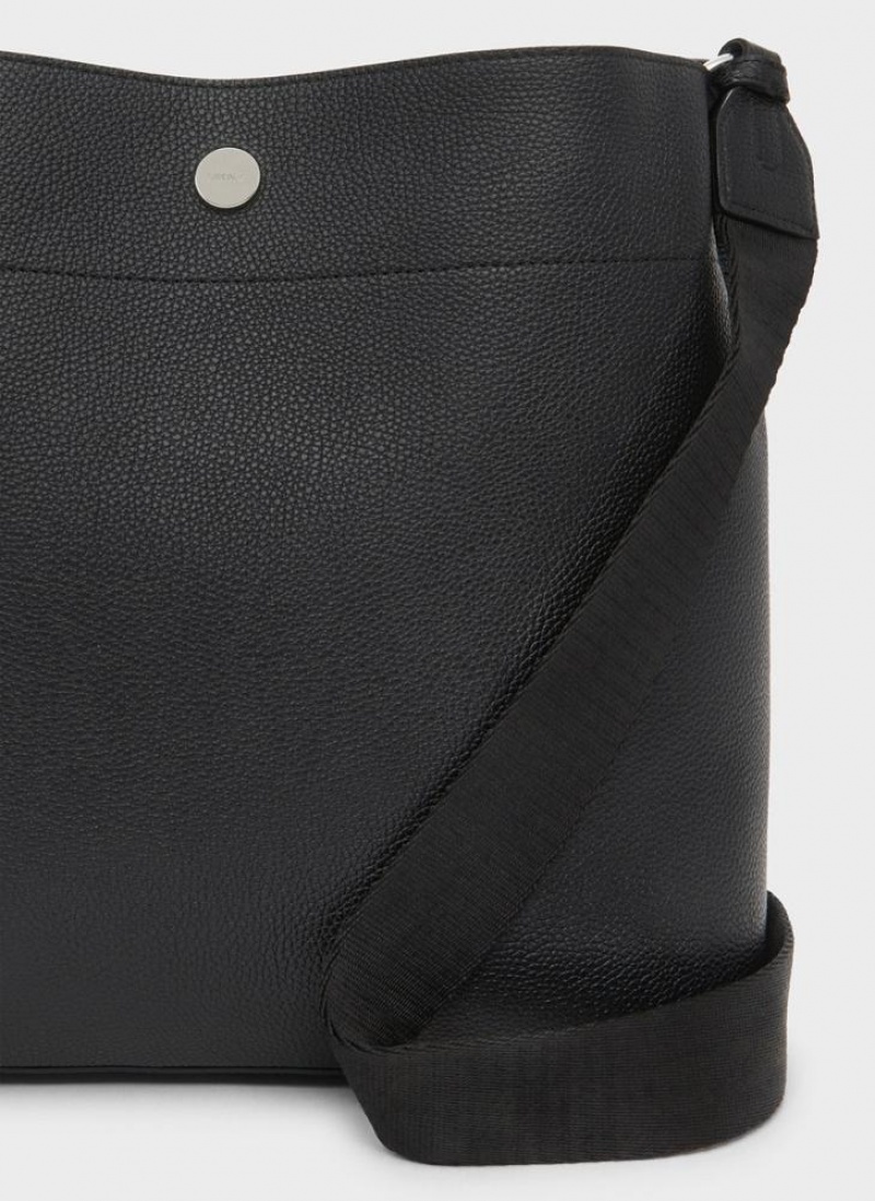 Black DKNY Winston Hobo Bags Tote Bags | USA-D1097