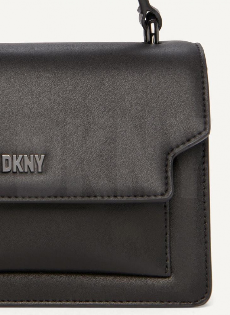 Black / Grey DKNY Millie Bags Crossbody Bags | USA-D1215
