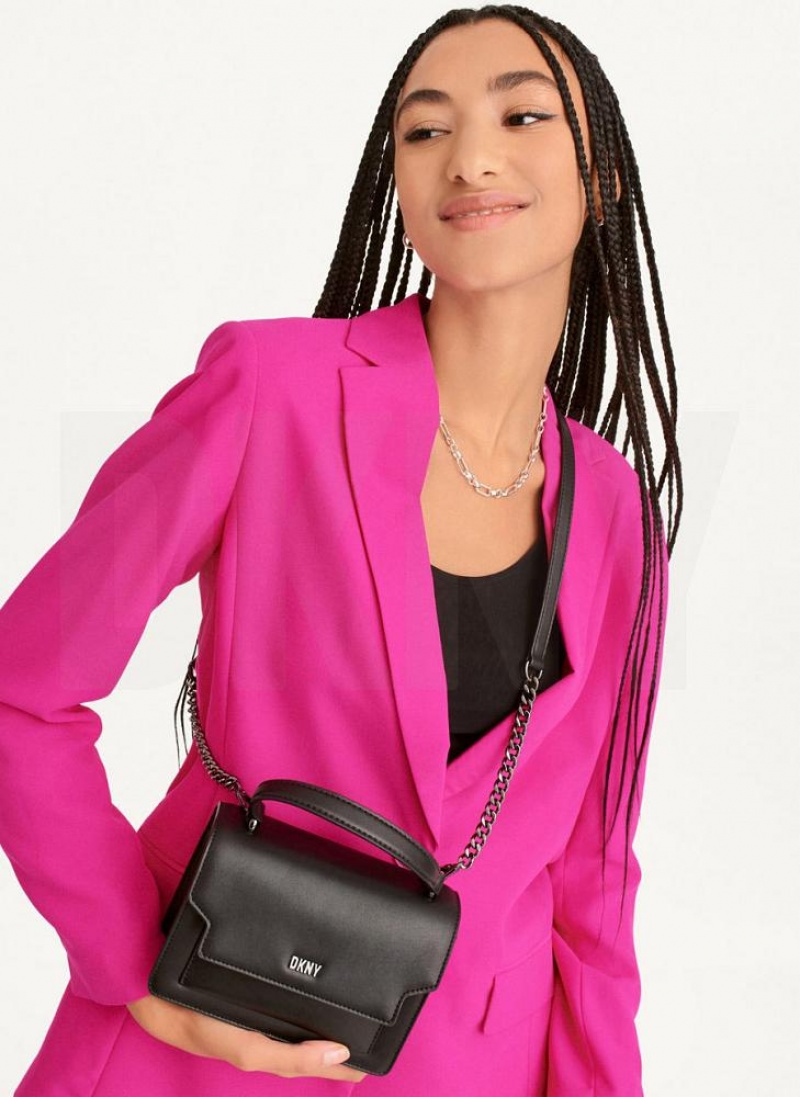 Black / Grey DKNY Millie Bags Crossbody Bags | USA-D1215