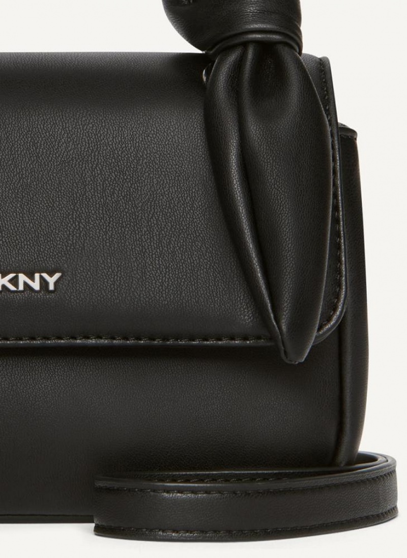 Black / Silver DKNY Sophie Bags Crossbody Bags | USA-D1699
