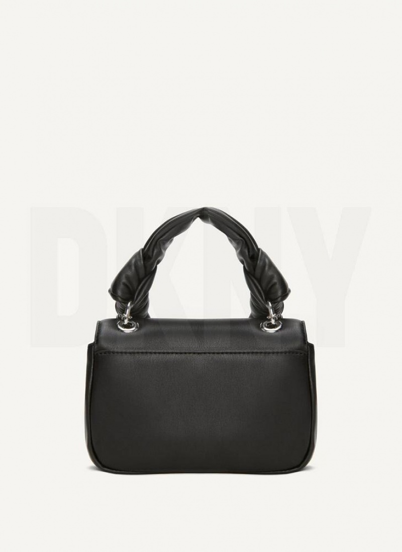 Black / Silver DKNY Sophie Bags Crossbody Bags | USA-D1699
