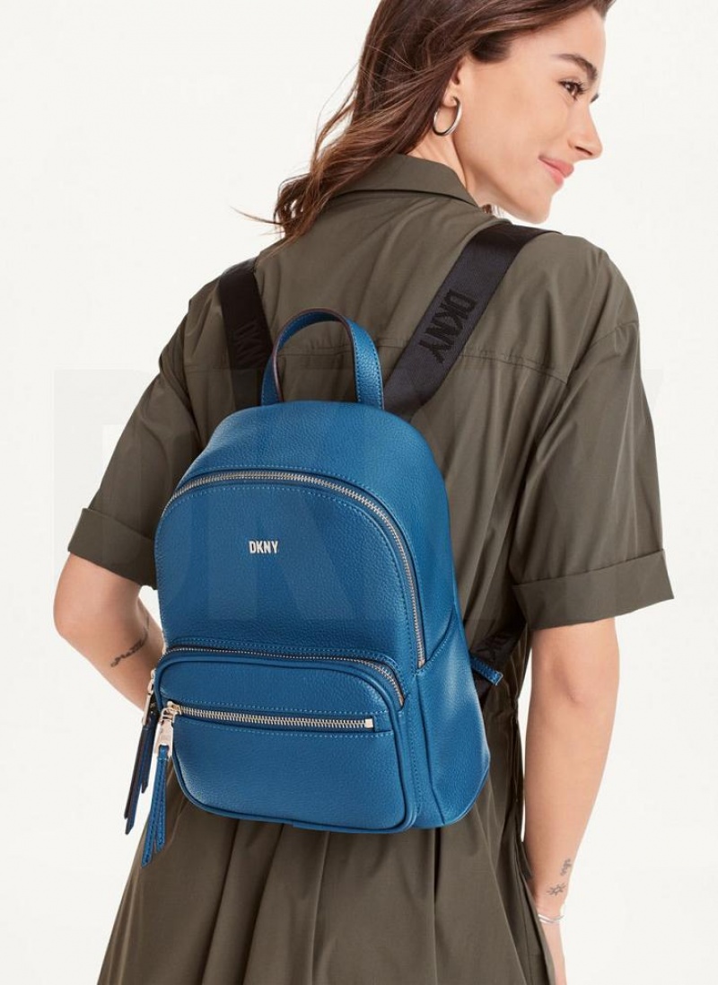 Blue DKNY Maxine Bags Backpacks | USA-D0537