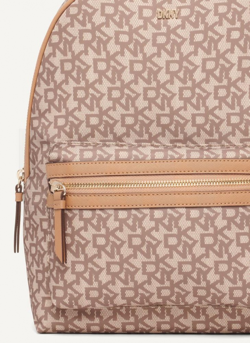 Brown DKNY Casey Bags Backpacks | USA-D1644