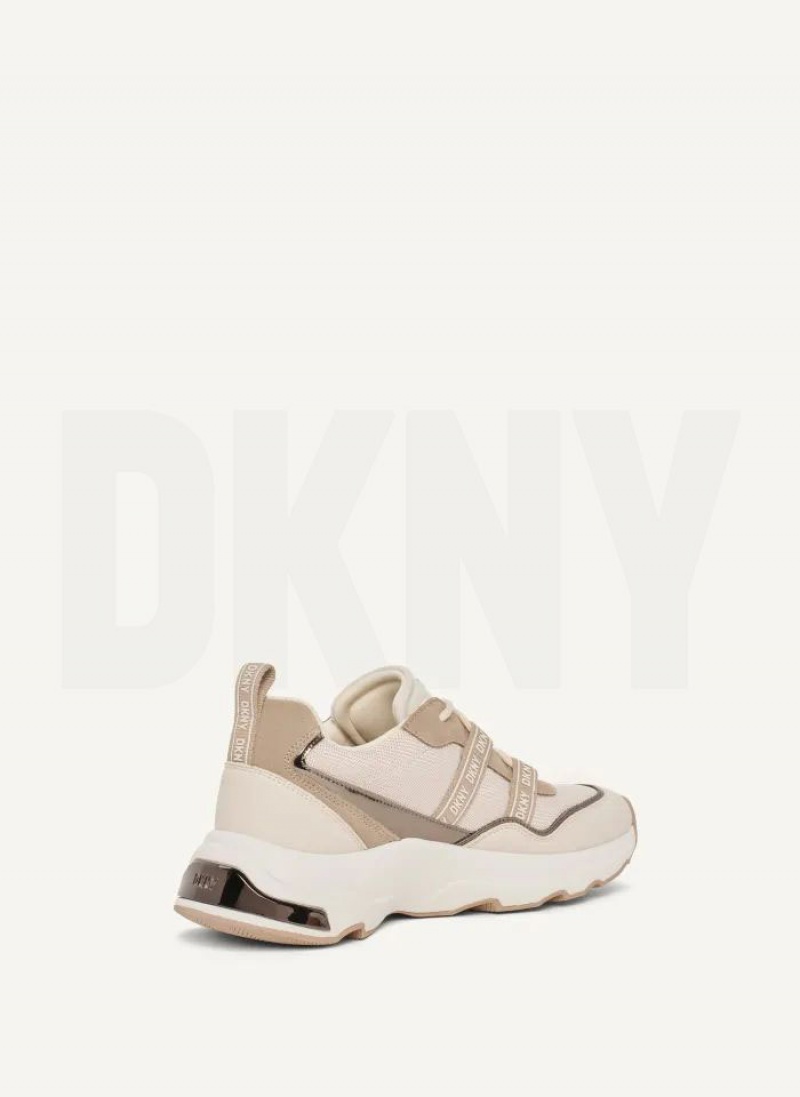 Brown DKNY Justine Slip On Shoes Sneakers | USA-D1543