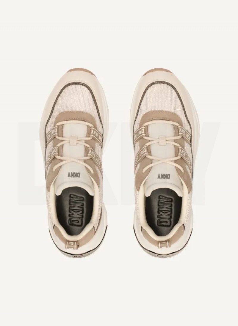 Brown DKNY Justine Slip On Shoes Sneakers | USA-D1543