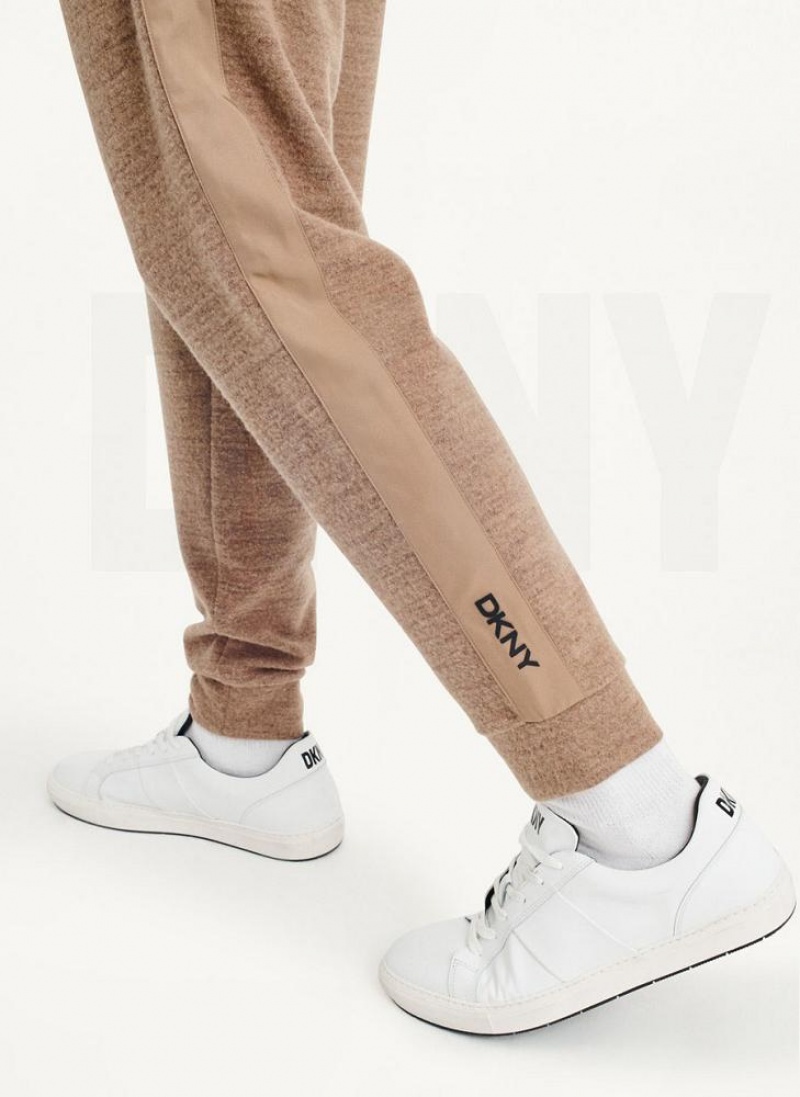 Brown DKNY Lounge Men's Pants | USA-D1808