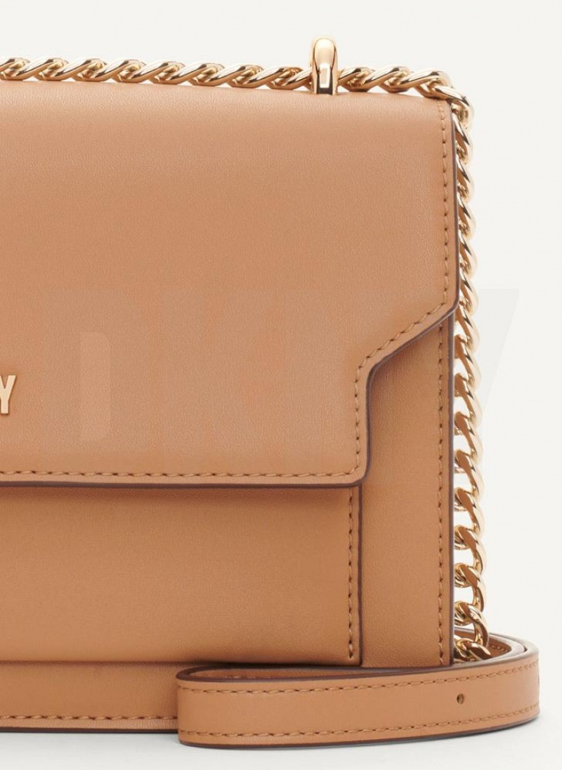 Brown DKNY Millie Bags Shoulder Bags | USA-D1049