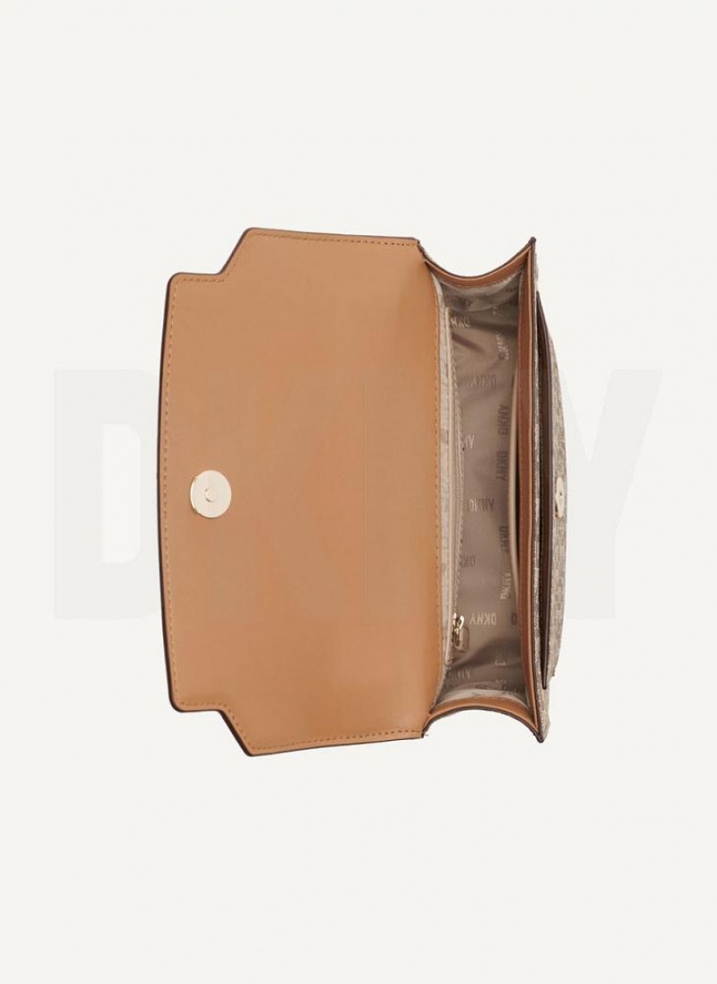 Brown DKNY Millie Bags Shoulder Bags | USA-D0233