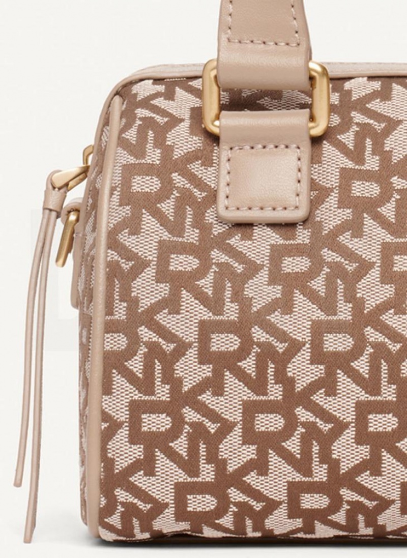 Brown DKNY Mini Satchel Bags Crossbody Bags | USA-D1488