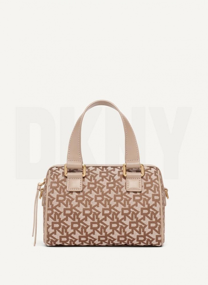 Brown DKNY Mini Satchel Bags Crossbody Bags | USA-D1488
