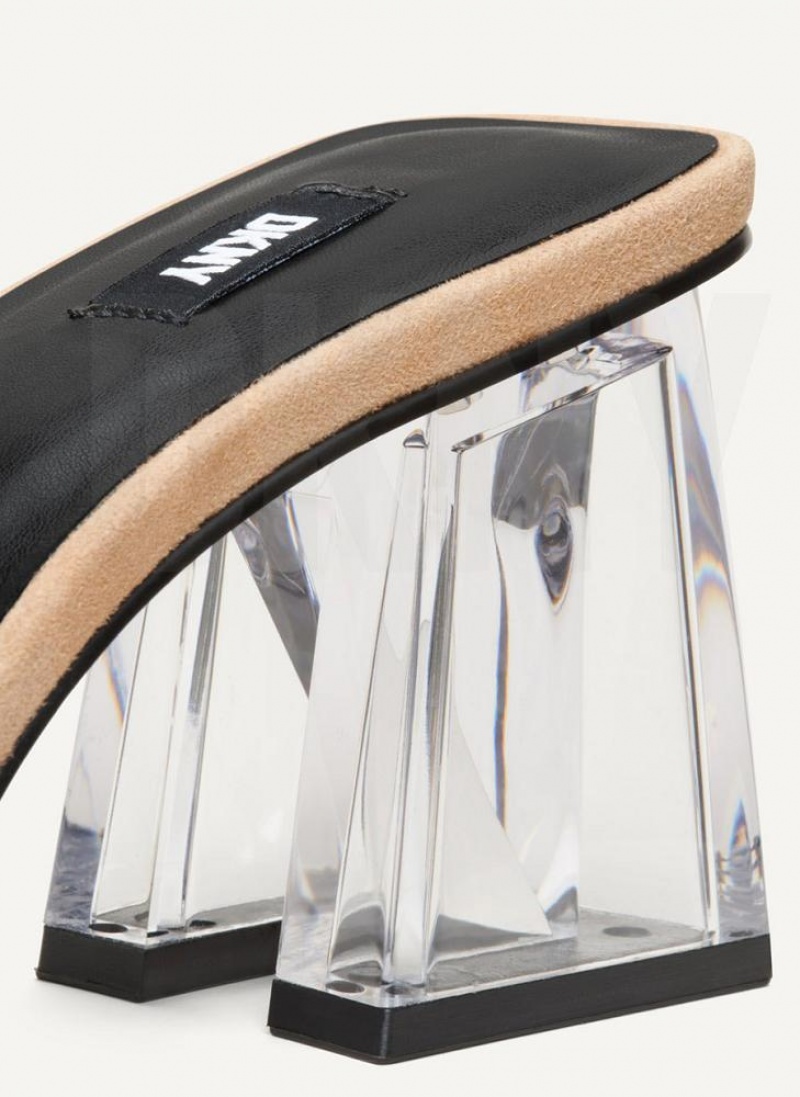 Brown DKNY Vittoria Shoes Heels | USA-D1051