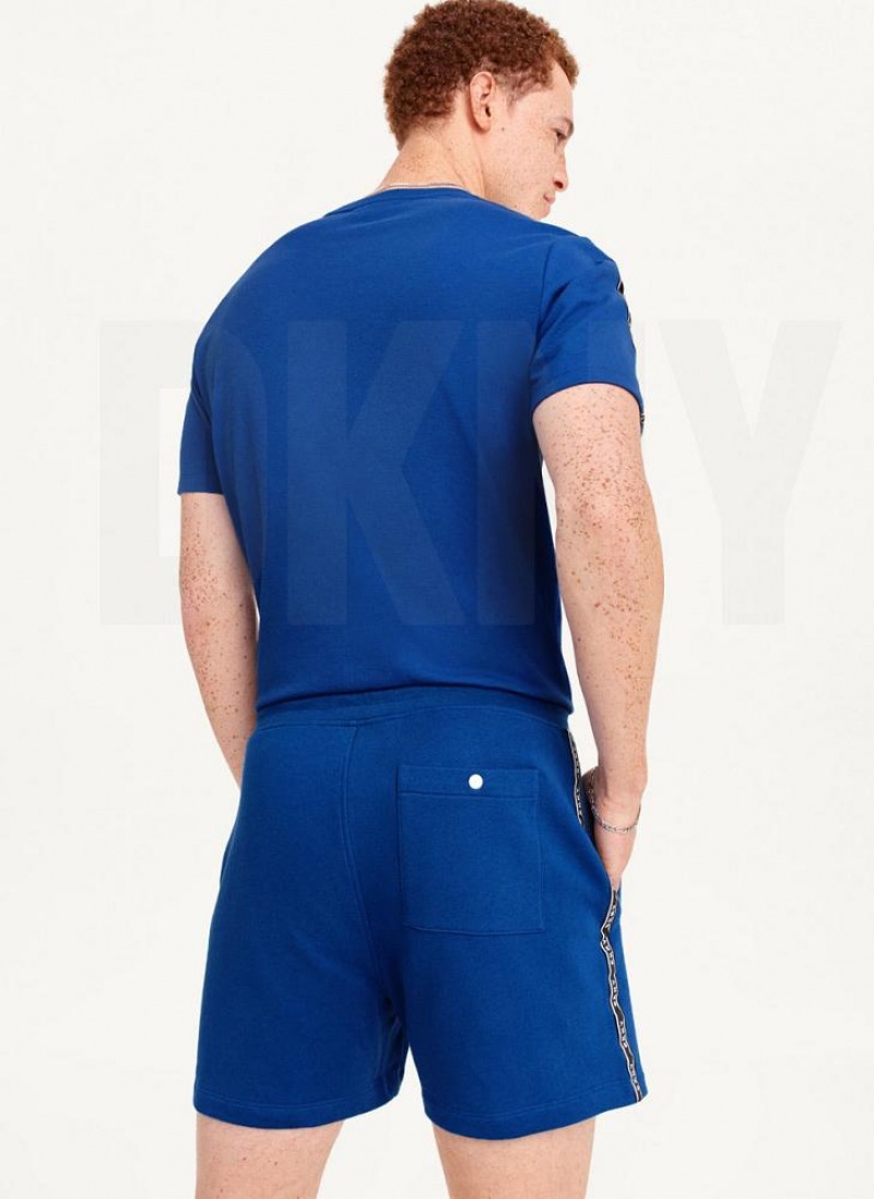 Deep Blue DKNY Tenniss Men's Shorts | USA-D1732