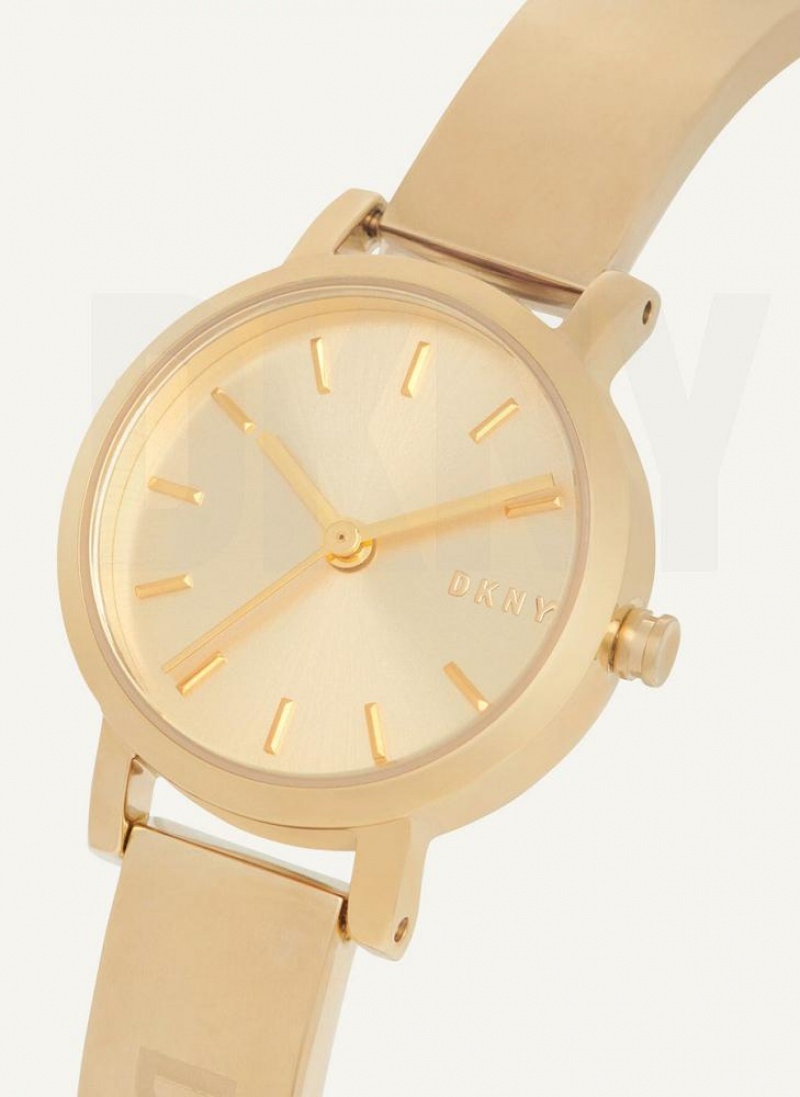 Gold DKNY Soho Women's Watches | USA-D1653