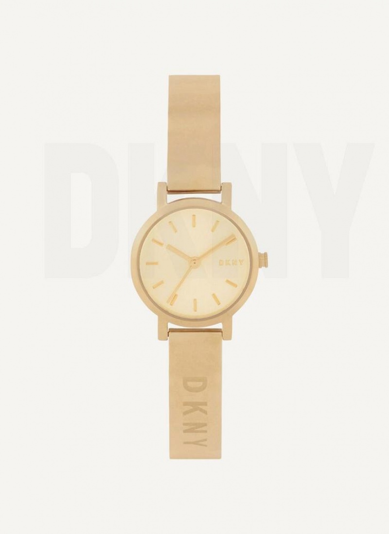 Gold DKNY Soho Women\'s Watches | USA-D1653