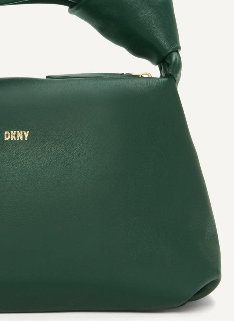 Green DKNY Mini Modernist Knot Bags Tote Bags | USA-D1403