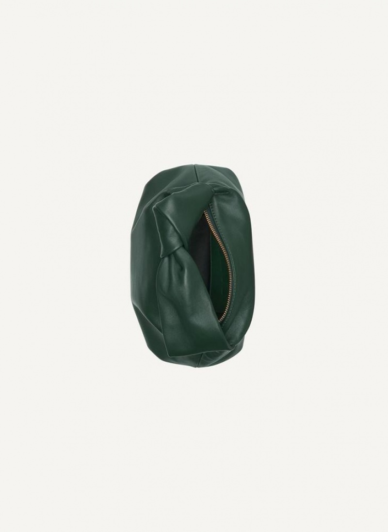 Green DKNY Mini Modernist Knot Bags Tote Bags | USA-D1403