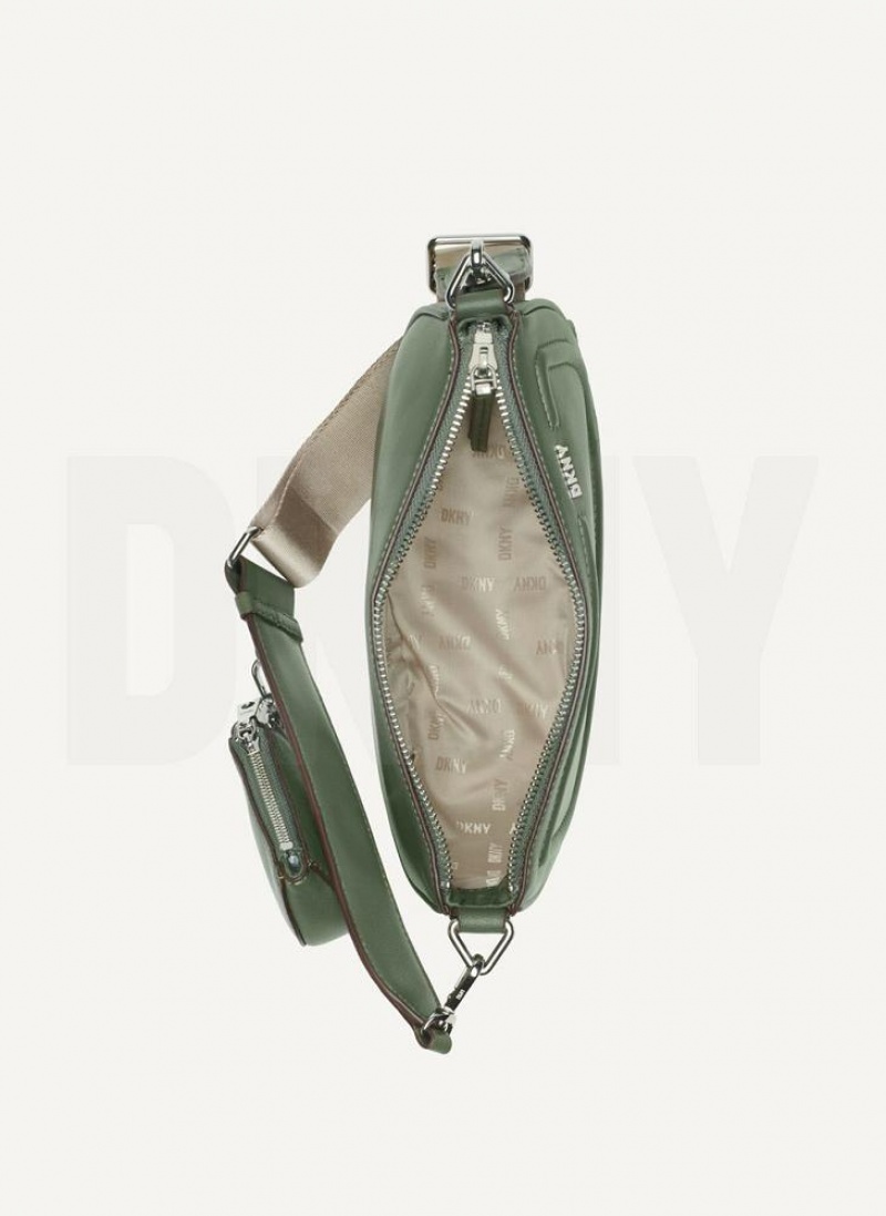 Green DKNY Orion Bags Crossbody Bags | USA-D0225