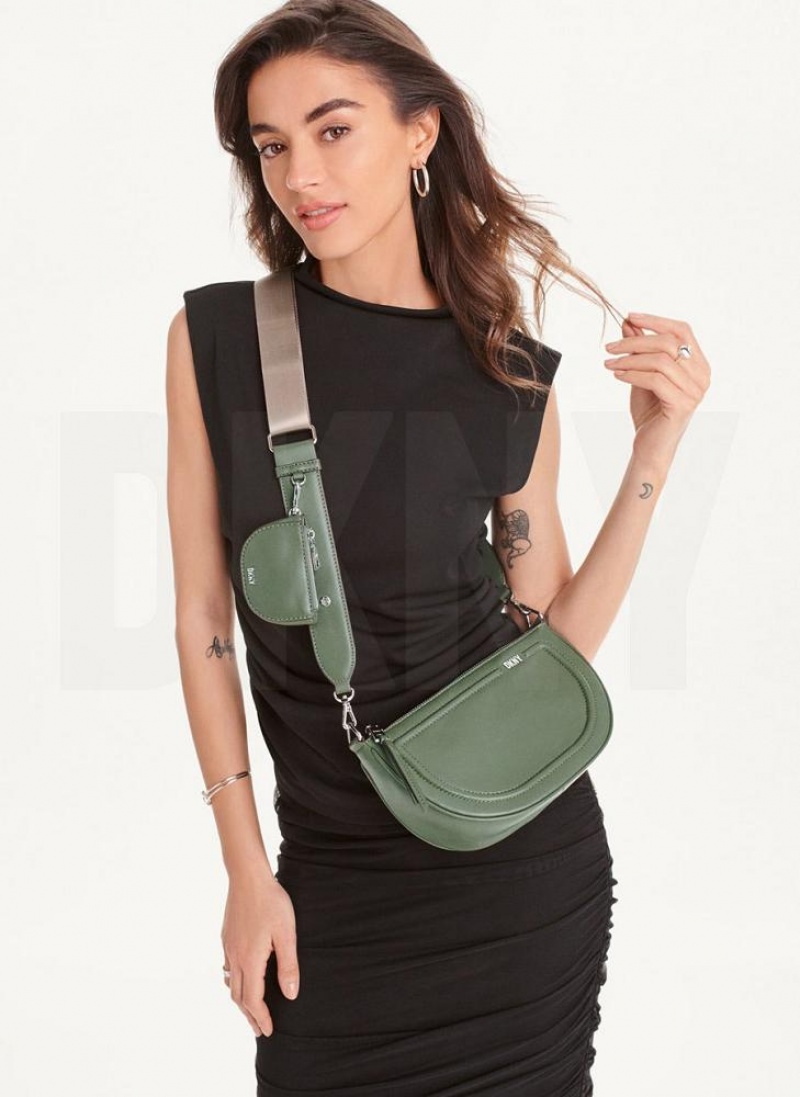 Green DKNY Orion Bags Crossbody Bags | USA-D0225