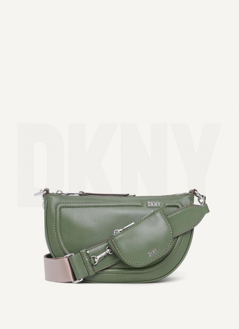 Green DKNY Orion Bags Crossbody Bags | USA-D0225