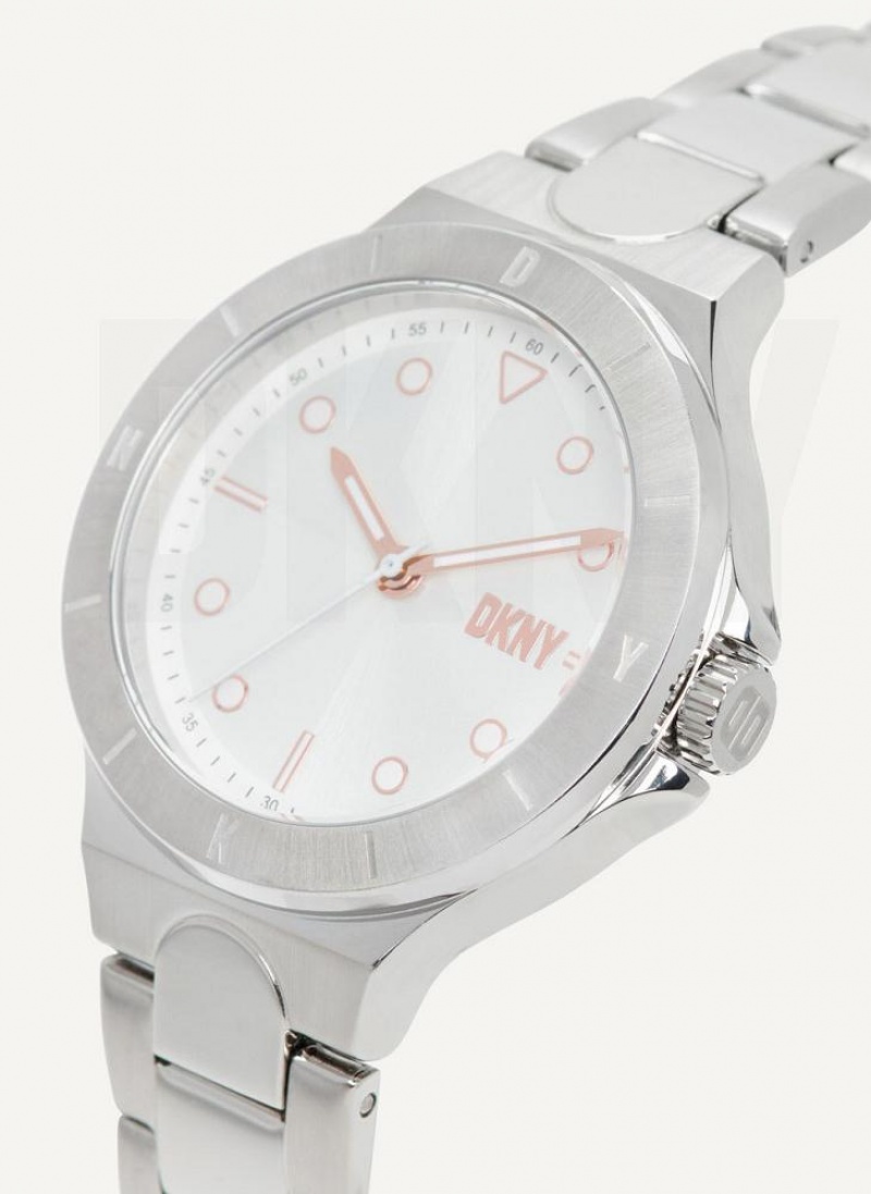 Grey DKNY Chambers Women's Watches | USA-D0273